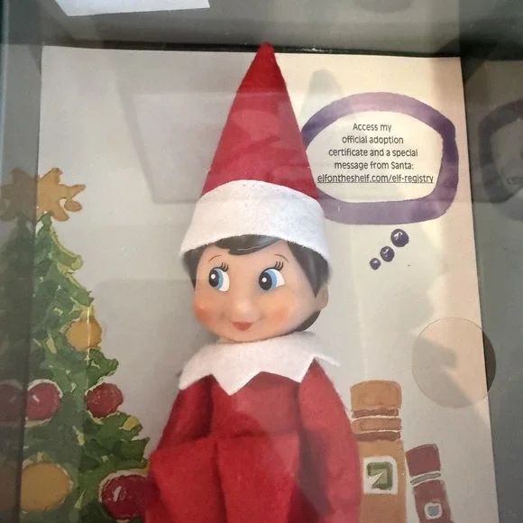 The Elf on the Shelf:  Light Tone Girl  Includes Doll & Book Christmas Tradition - Picture 16 of 16